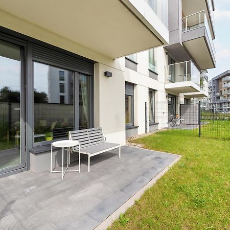 Sea And Stadium Apartments In Good Design With Parking & Garden By Rent Like Home Gdańsk Zewnętrze zdjęcie