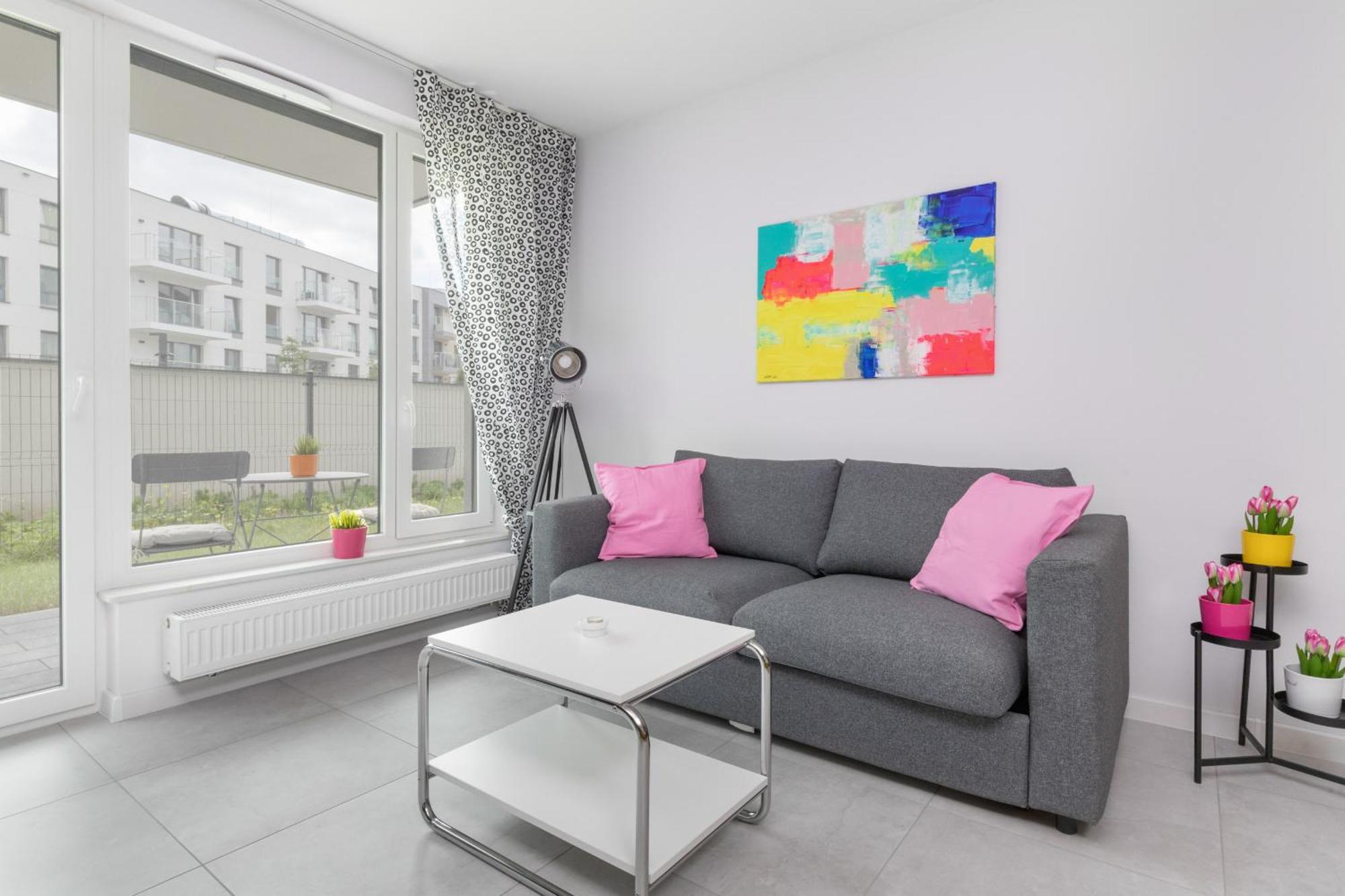 Sea And Stadium Apartments In Good Design With Parking & Garden By Rent Like Home Gdańsk Zewnętrze zdjęcie