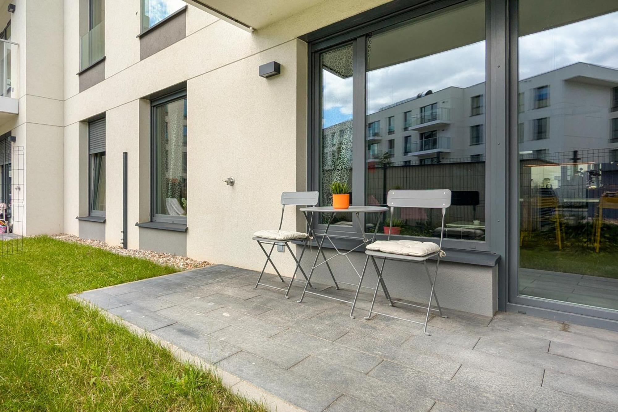Sea And Stadium Apartments In Good Design With Parking & Garden By Rent Like Home Gdańsk Zewnętrze zdjęcie
