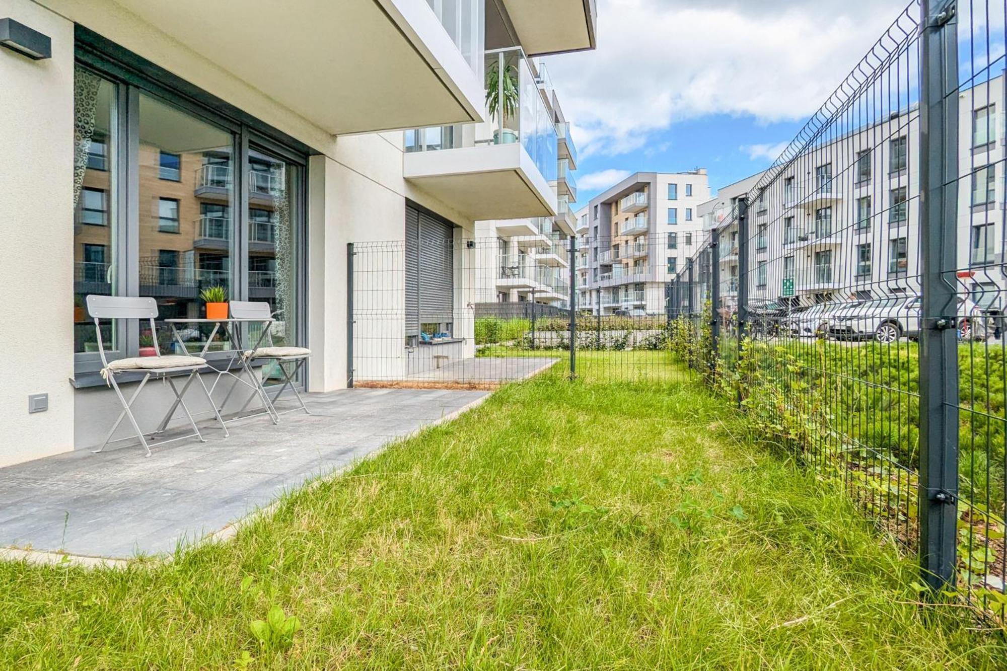 Sea And Stadium Apartments In Good Design With Parking & Garden By Rent Like Home Gdańsk Zewnętrze zdjęcie