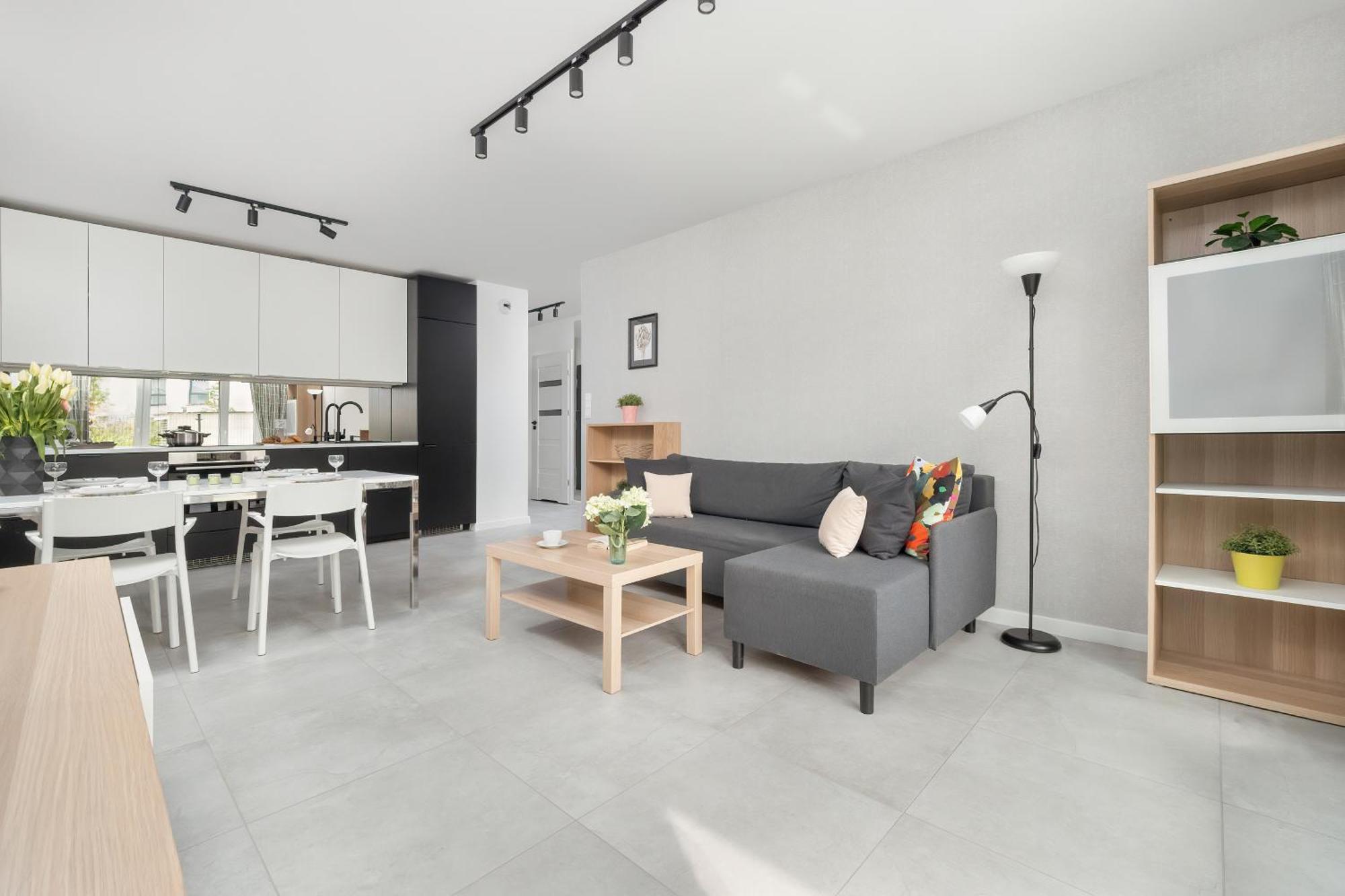 Sea And Stadium Apartments In Good Design With Parking & Garden By Rent Like Home Gdańsk Zewnętrze zdjęcie