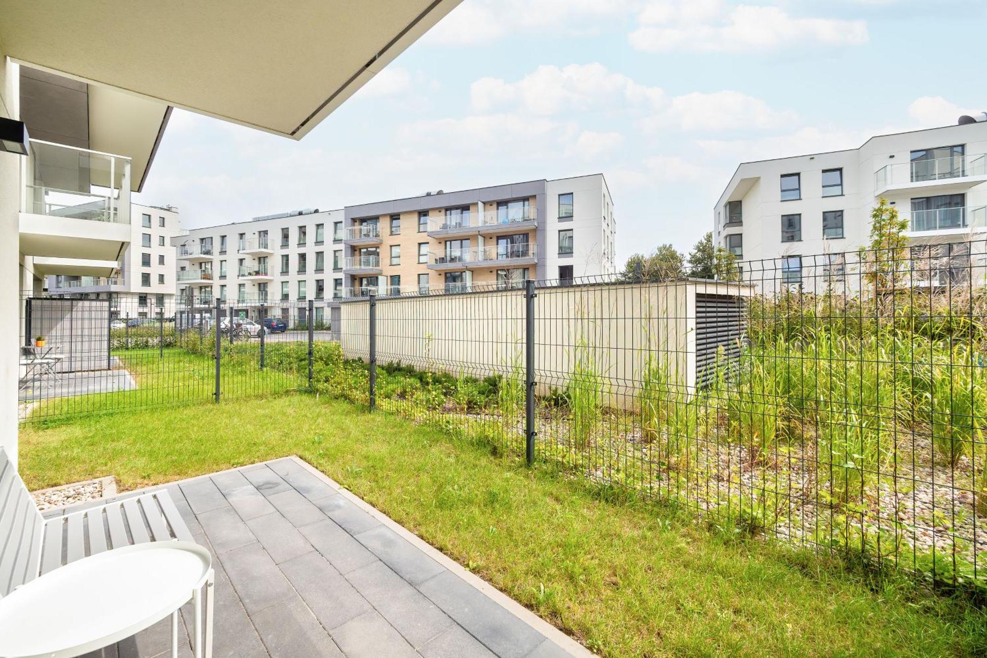 Sea And Stadium Apartments In Good Design With Parking & Garden By Rent Like Home Gdańsk Zewnętrze zdjęcie